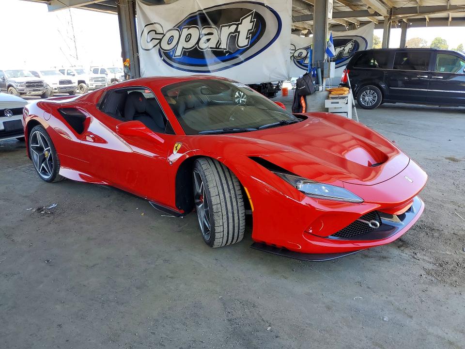 2021 Ferrari F8 Spider მანქანა იყიდება აუქციონზე, vin: ZFF93LMA3M0267580, აუქციონის ნომერი: 54492456