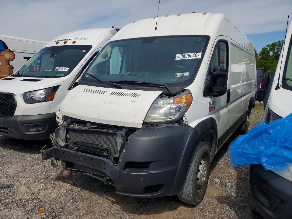 2019 Ram Promaster 2500 მანქანა იყიდება აუქციონზე, vin: 3C6TRVDG8KE506412, აუქციონის ნომერი: 50895546