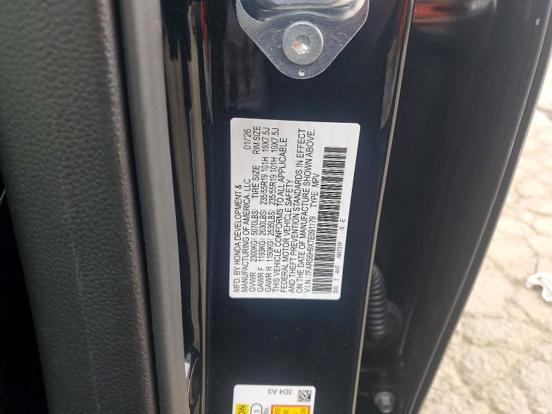 Продажа на аукционе авто 2026 Honda Cr-v, vin: 7FARS6H9XTE091179, номер лота: 53415296