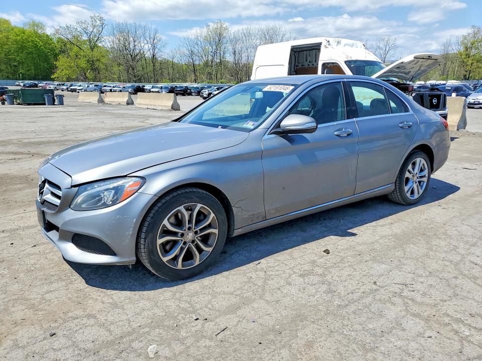 52191046 :رقم المزاد ، 55SWF4KB5FU057902 vin ، 2015 Mercedes-benz C مزاد بيع