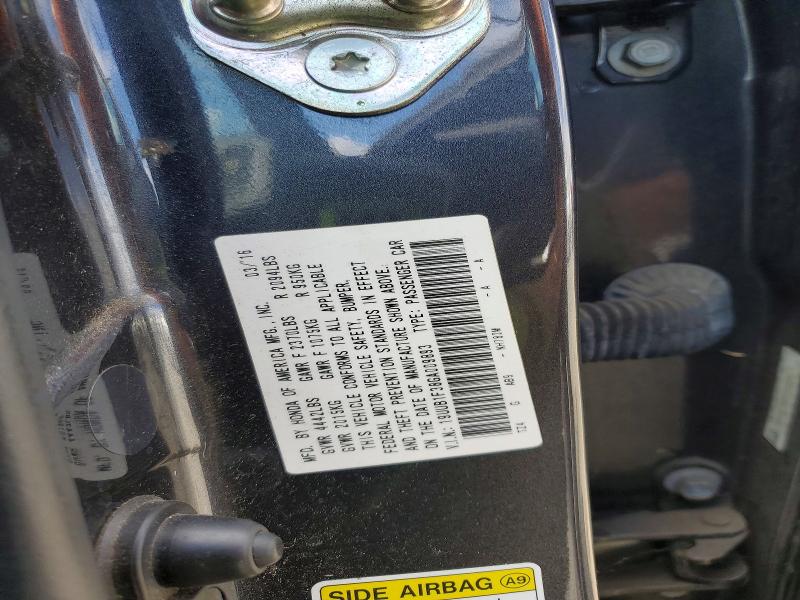 Продажа на аукционе авто 2016 Acura Tlx, vin: 19UUB1F38GA009893, номер лота: 54544196