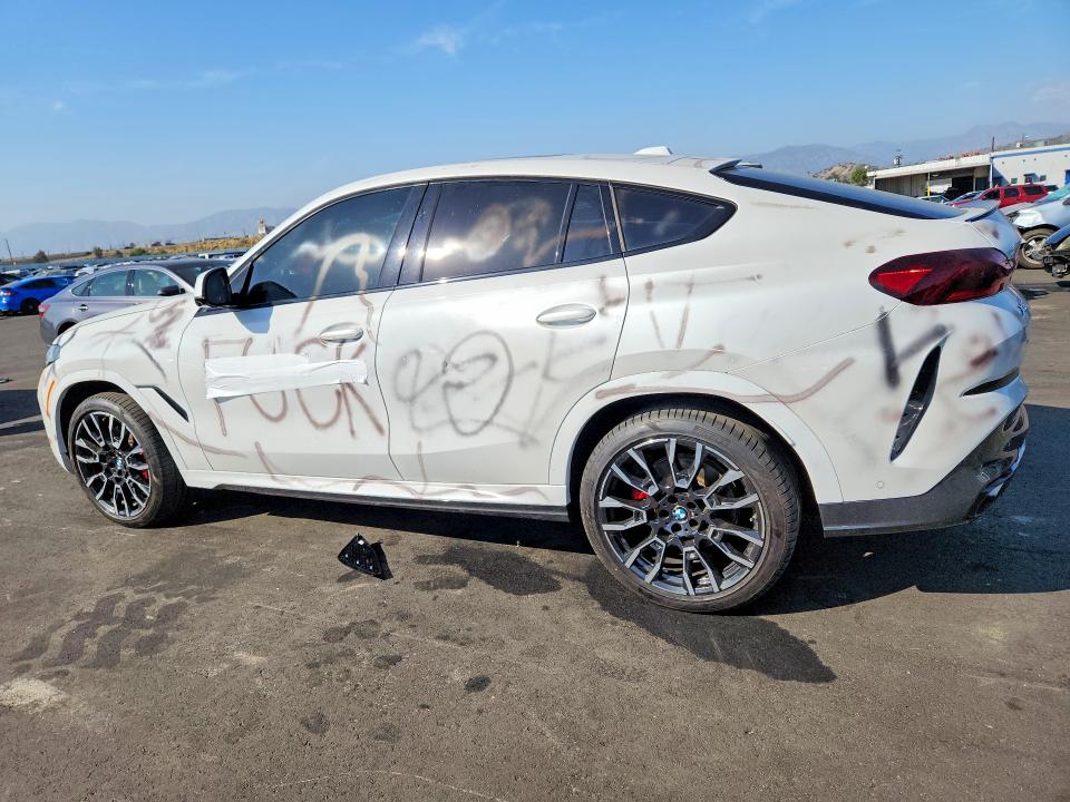 52260386 :رقم المزاد ، 5UX33EX09R9S37570 vin ، 2024 Bmw X6 مزاد بيع