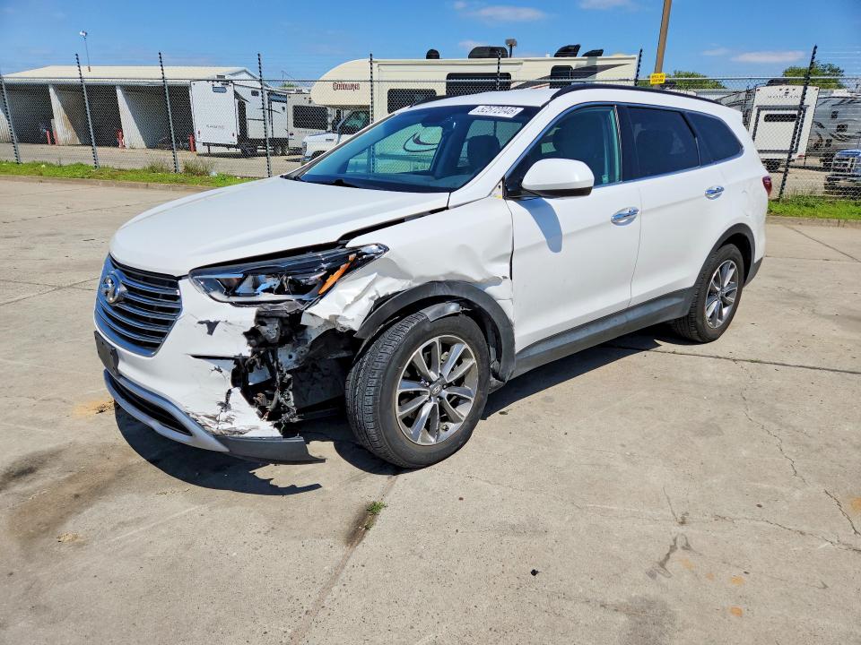 52572046 :رقم المزاد ، KM8SMDHF5HU178483 vin ، 2017 Hyundai Santa Fe مزاد بيع