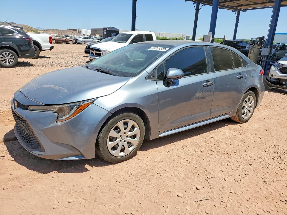 55041246 :رقم المزاد ، 5YFEPMAE8MP189673 vin ، 2021 Toyota Corolla مزاد بيع