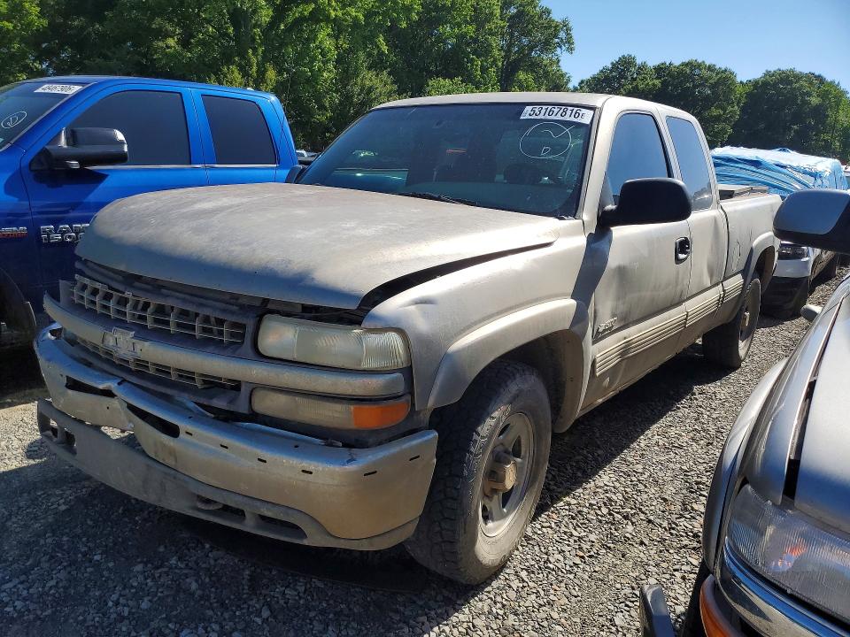 2000 Chevrolet Silverado მანქანა იყიდება აუქციონზე, vin: 1GCEK19T5YE368837, აუქციონის ნომერი: 53167816