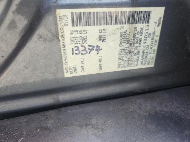 2018 Nissan Maxima მანქანა იყიდება აუქციონზე, vin: 1N4AA6APXJC390515, აუქციონის ნომერი: 55174126