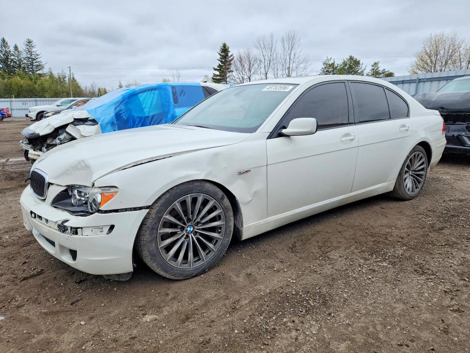 2008 Bmw 750 მანქანა იყიდება აუქციონზე, vin: WBAHL83518DT11745, აუქციონის ნომერი: 49752596