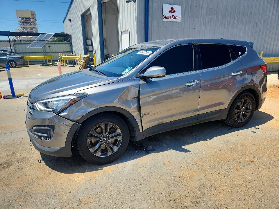 53417106 :رقم المزاد ، 5XYZT3LB7FG258855 vin ، 2015 Hyundai Santa Fe Sport مزاد بيع