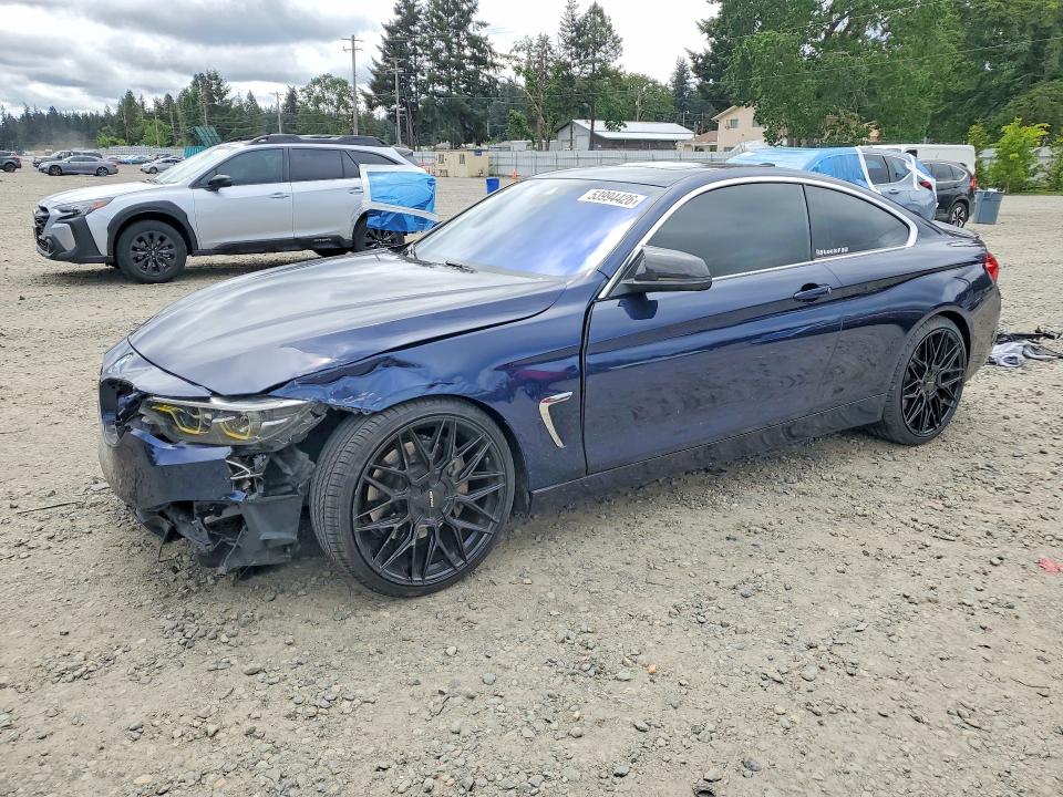 2019 Bmw 440xi მანქანა იყიდება აუქციონზე, vin: WBA4W9C53KAF94639, აუქციონის ნომერი: 53994426