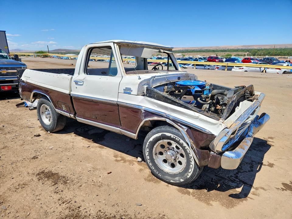 1972 Ford F250 Pickup მანქანა იყიდება აუქციონზე, vin: F25YKN25043, აუქციონის ნომერი: 55415606