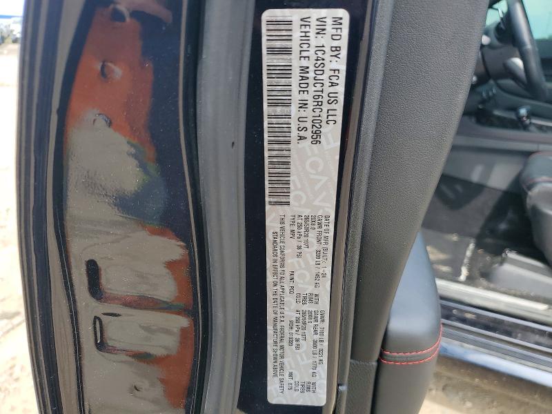 Продажа на аукционе авто 2024 Dodge Durango, vin: 1C4SDJCT6RC102956, номер лота: 52379496