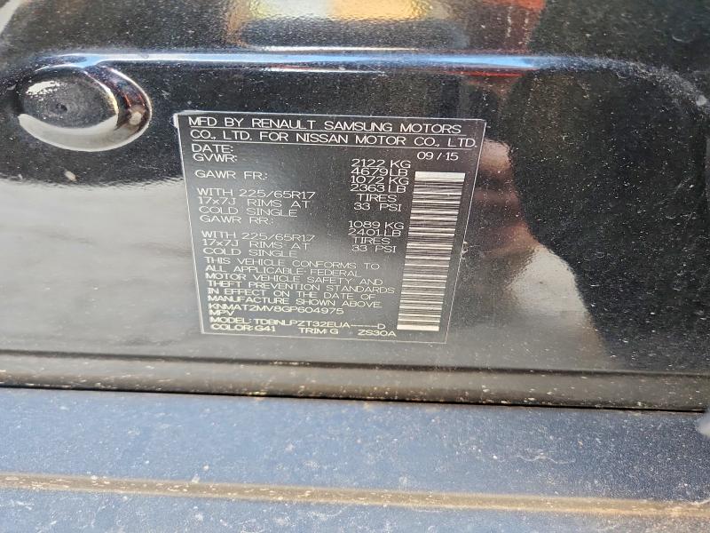 Aukcja sprzedaży 2016 Nissan Rogue, vin: KNMAT2MV8GP604975, numer aukcji: 54972556