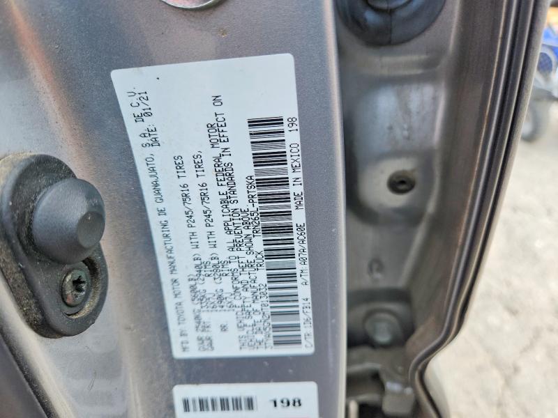 53891956 :رقم المزاد ، 3TYAX5GN2MT013032 vin ، 2021 Toyota Tacoma مزاد بيع