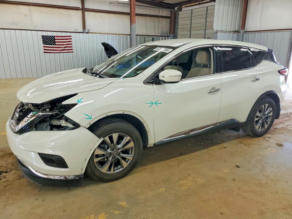 53526056 :رقم المزاد ، 5N1AZ2MG2FN250540 vin ، 2015 Nissan Murano مزاد بيع