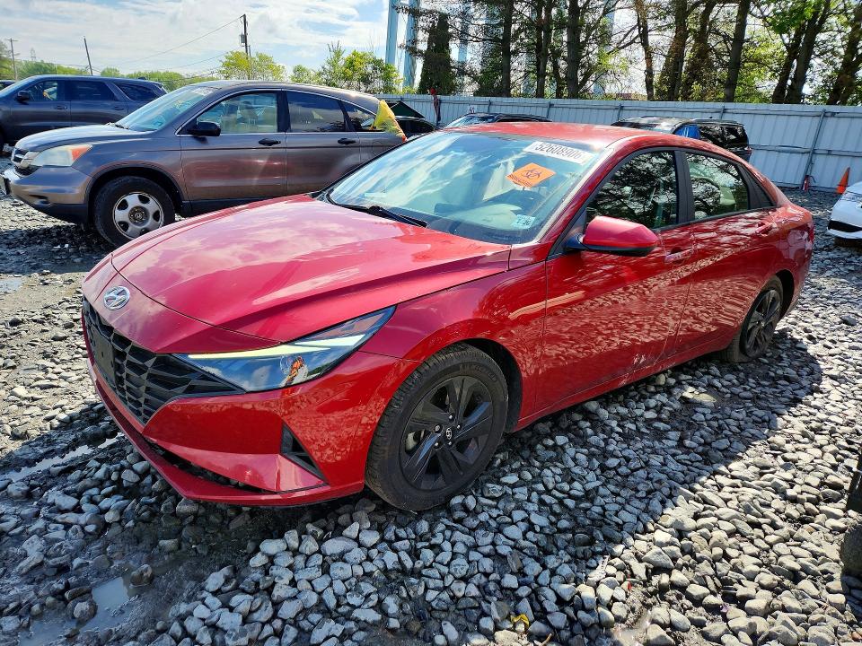52608906 :رقم المزاد ، KMHLM4AG9MU069851 vin ، 2021 Hyundai Elantra مزاد بيع