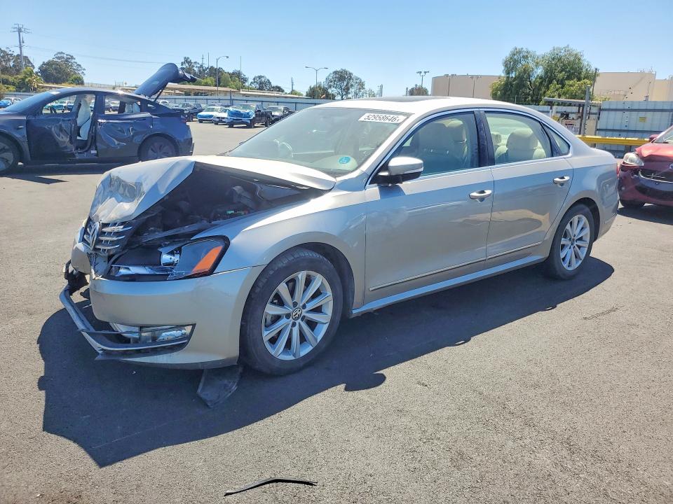 Auction sale of the 2013 Volkswagen Passat, vin: 1VWCP7A36DC009068, lot number: 52958646