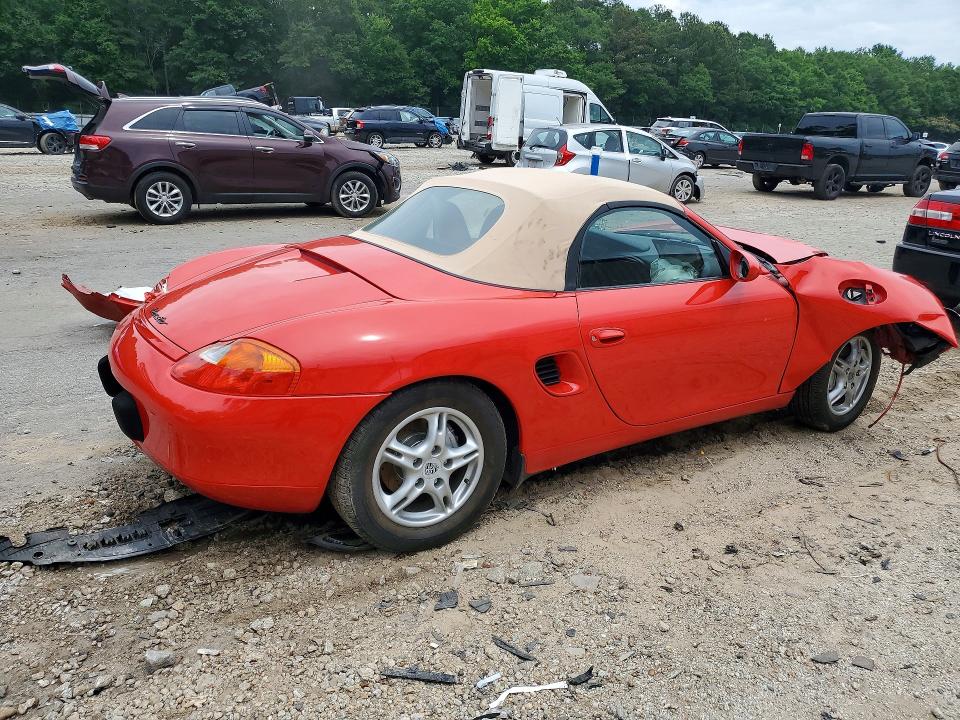 1997 Porsche Boxster მანქანა იყიდება აუქციონზე, vin: WP0CA2987VS620161, აუქციონის ნომერი: 55027656
