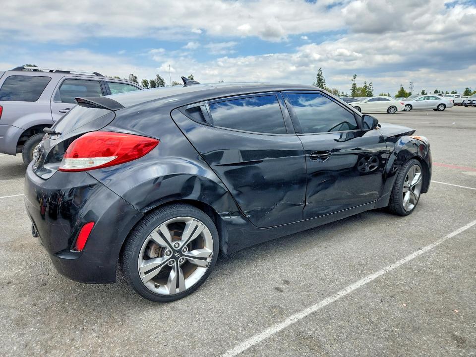 2012 Hyundai Veloster მანქანა იყიდება აუქციონზე, vin: KMHTC6AD4CU080291, აუქციონის ნომერი: 55442406