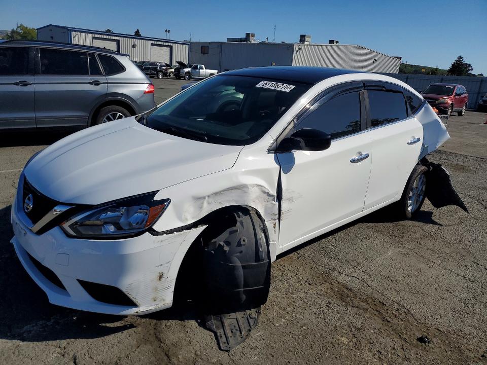 2017 Nissan Sentra მანქანა იყიდება აუქციონზე, vin: 3N1AB7AP3HY273246, აუქციონის ნომერი: 54188276