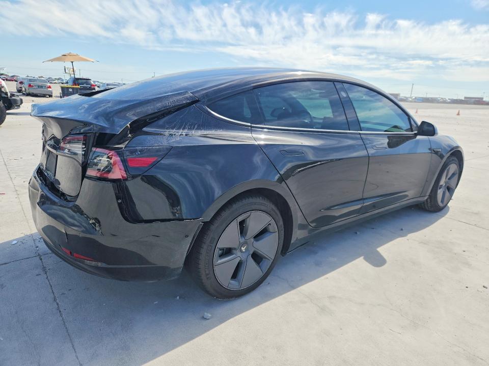 2022 Tesla Model 3 მანქანა იყიდება აუქციონზე, vin: 5YJ3E1EA9NF212202, აუქციონის ნომერი: 53834556