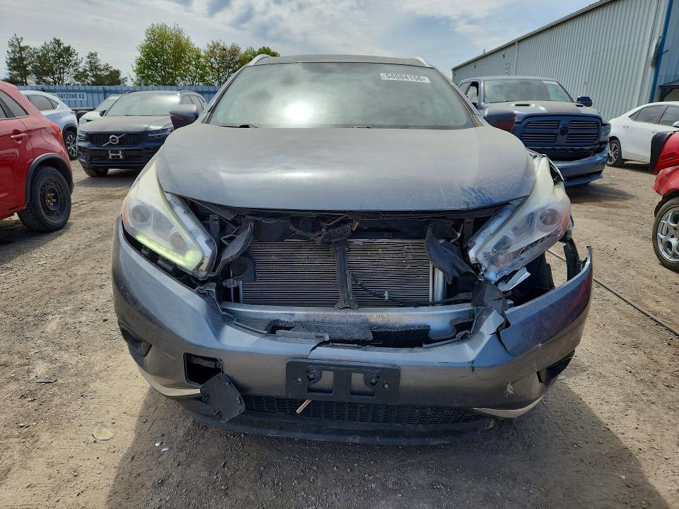 2017 Nissan Murano მანქანა იყიდება აუქციონზე, vin: 5N1AZ2MH3HN132864, აუქციონის ნომერი: 54604156