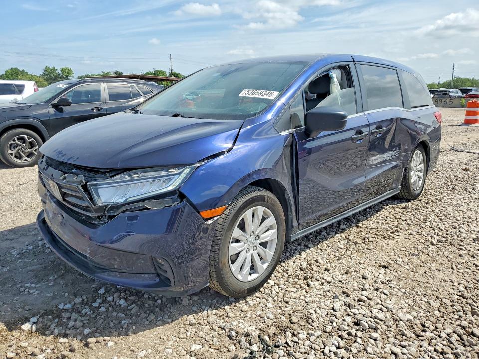 Продажа на аукционе авто 2021 Honda Odyssey, vin: 5FNRL6H22MB003545, номер лота: 53659346
