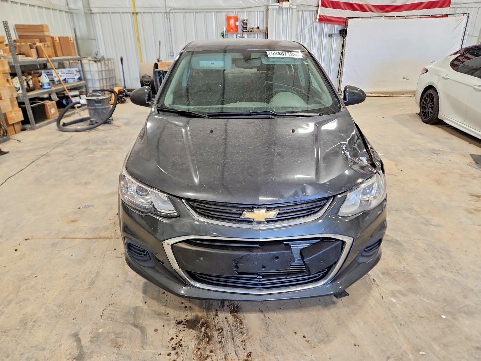 2019 Chevrolet Sonic მანქანა იყიდება აუქციონზე, vin: 1G1JD5SB5K4119977, აუქციონის ნომერი: 53407706