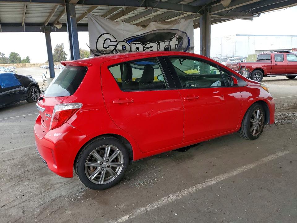 53652406 :رقم المزاد ، JTDKTUD35CD531669 vin ، 2012 Toyota Yaris مزاد بيع