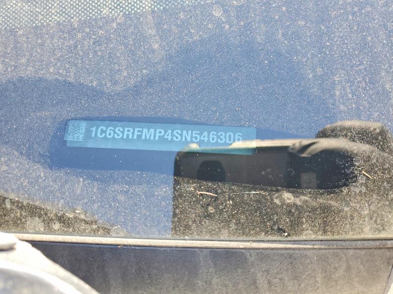 Продаж на аукціоні авто 2025 Ram 1500, vin: 1C6SRFMP4SN546306, номер лоту: 52566376