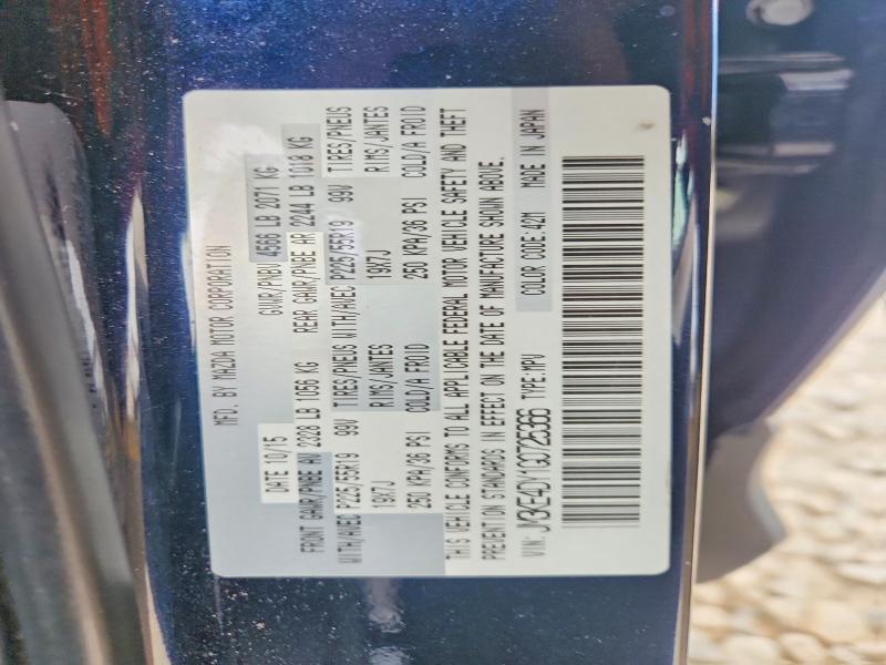 52487866 :رقم المزاد ، JM3KE4DY1G0725366 vin ، 2016 Mazda Cx-5 مزاد بيع