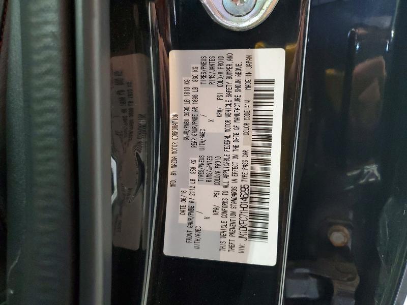 Aukcja sprzedaży 2017 Mazda Cx-3, vin: JM1DKFC71H0146295, numer aukcji: 54069316