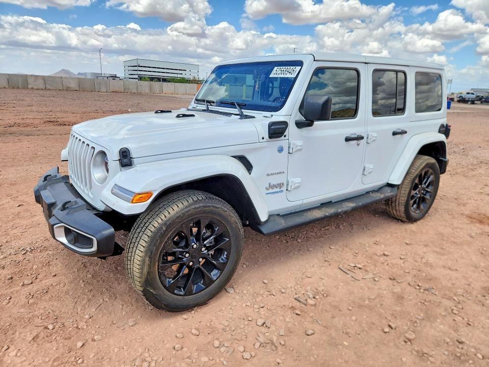 52568946 :رقم المزاد ، 1C4JJXP64MW803028 vin ، 2021 Jeep Wrangler Unlimited مزاد بيع