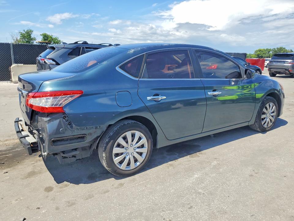 54866126 :رقم المزاد ، 3N1AB7AP2FY301678 vin ، 2015 Nissan Sentra مزاد بيع