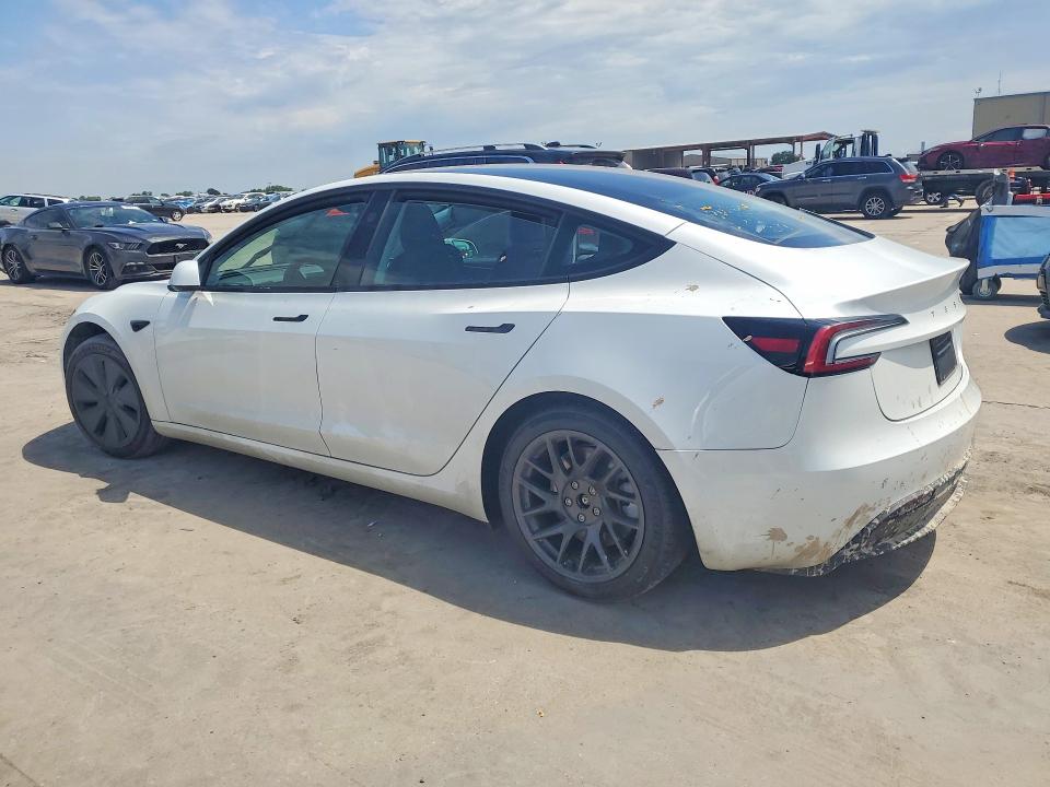 55224536 :رقم المزاد ، 5YJ3E1EA9SF964834 vin ، 2025 Tesla Model 3 مزاد بيع