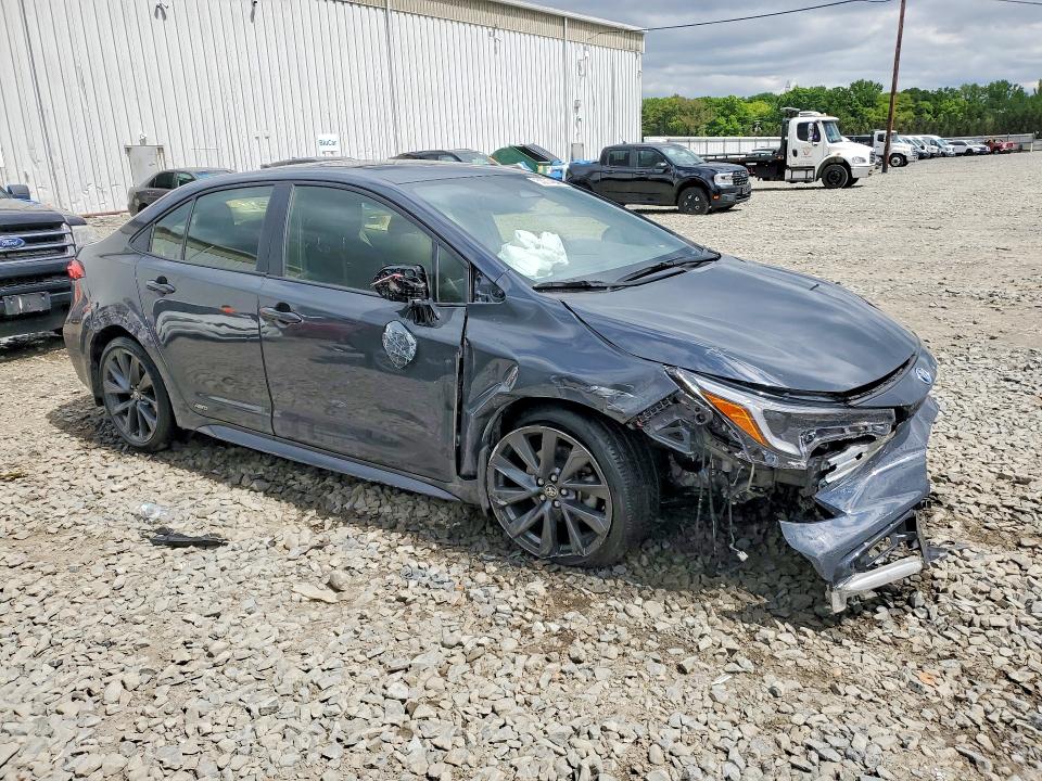 2025 Toyota Corolla Hybrid მანქანა იყიდება აუქციონზე, vin: JTDBDMHE5S3025577, აუქციონის ნომერი: 53014846