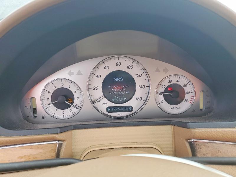 2009 Mercedes-benz E მანქანა იყიდება აუქციონზე, vin: WDBUF56X59B377442, აუქციონის ნომერი: 54908086