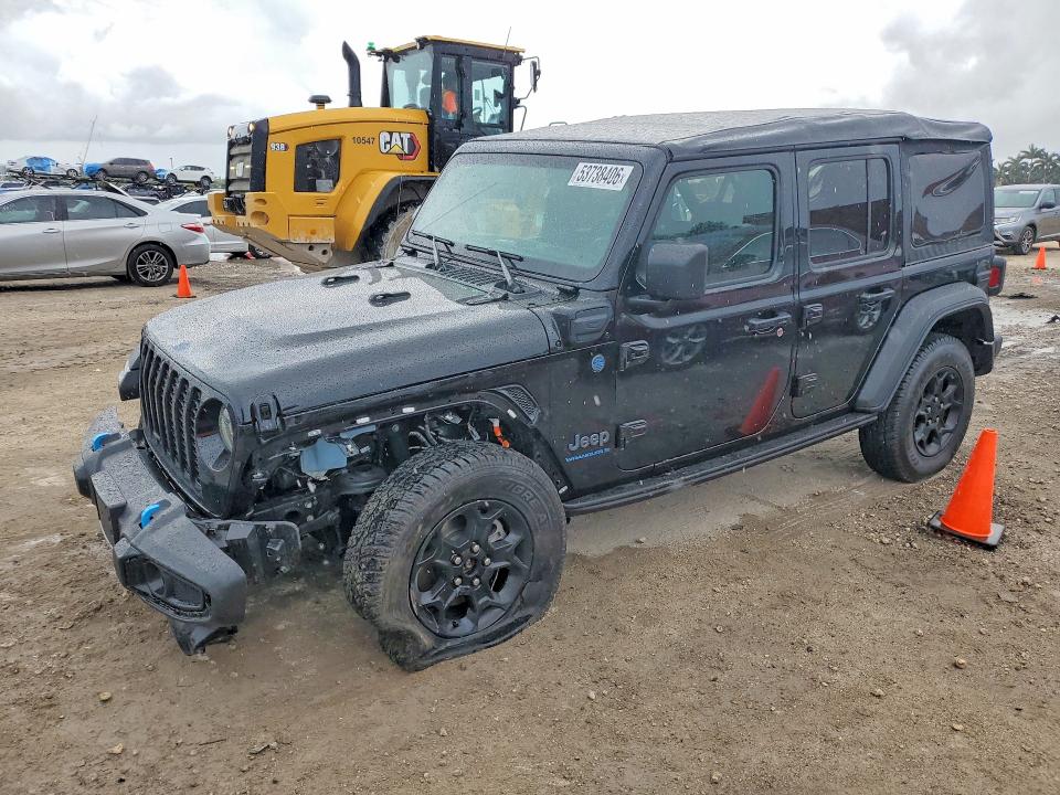 2023 Jeep Wrangler მანქანა იყიდება აუქციონზე, vin: 1C4JJXN62PW652603, აუქციონის ნომერი: 53738406