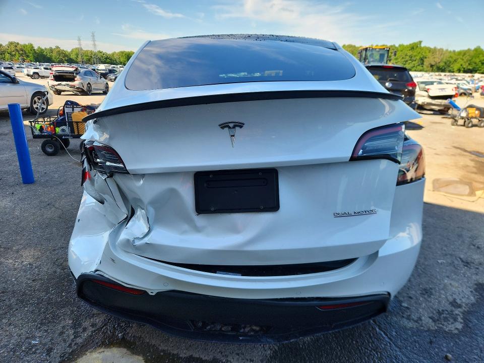 Продажа на аукционе авто 2022 Tesla Model Y, vin: 7SAYGDEF5NF554472, номер лота: 52525156