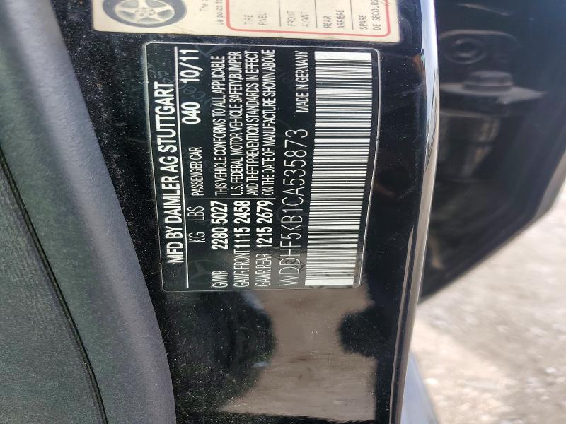 Aukcja sprzedaży 2012 Mercedes-benz E, vin: WDDHF5KB1CA535873, numer aukcji: 51809526