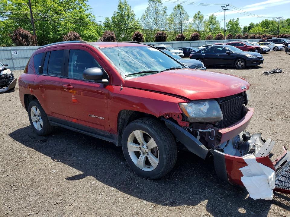 Продажа на аукционе авто 2014 Jeep Compass, vin: 1C4NJDBB2ED809461, номер лота: 54788396