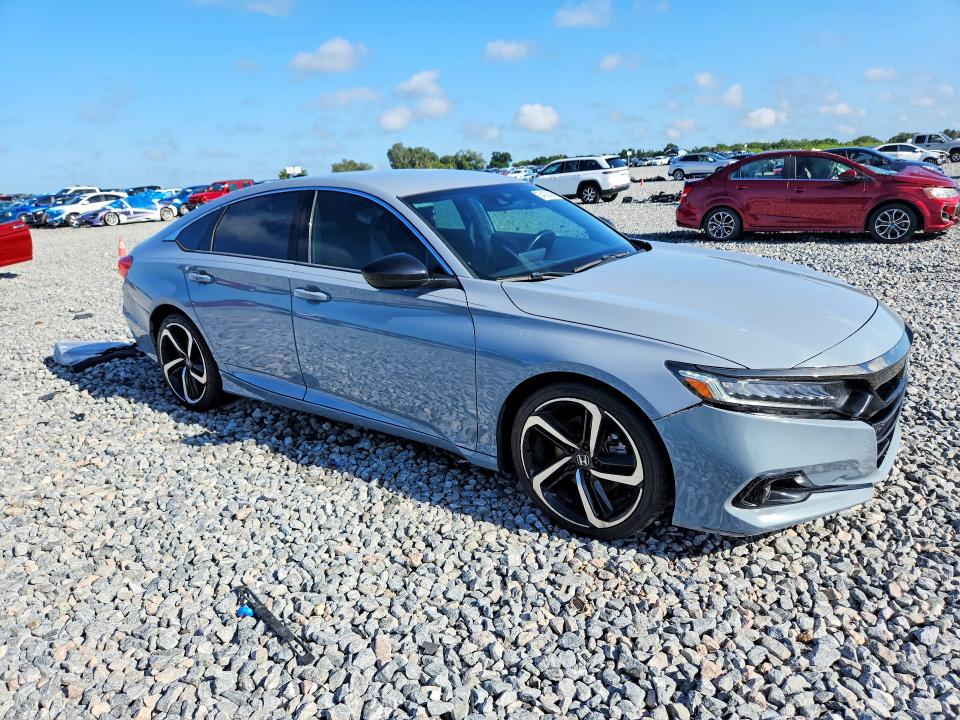 2021 Honda Accord მანქანა იყიდება აუქციონზე, vin: 1HGCV1F30MA028128, აუქციონის ნომერი: 54022606