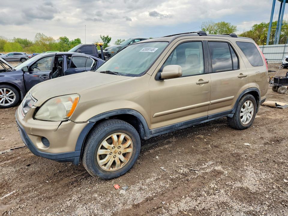 52089146 :رقم المزاد ، JHLRD789X5C011412 vin ، 2005 Honda Cr-v مزاد بيع