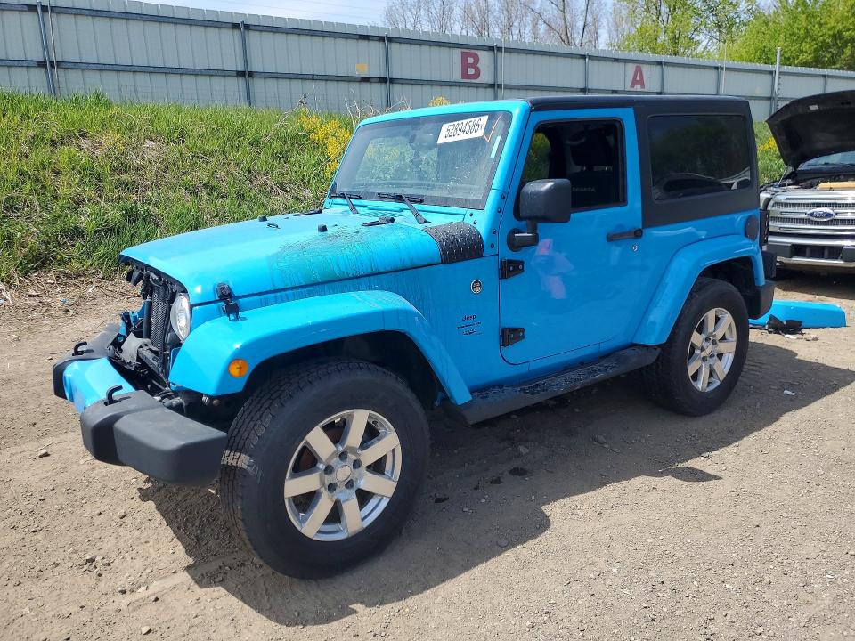 52894586 :رقم المزاد ، 1C4AJWBG4HL683619 vin ، 2017 Jeep Wrangler مزاد بيع