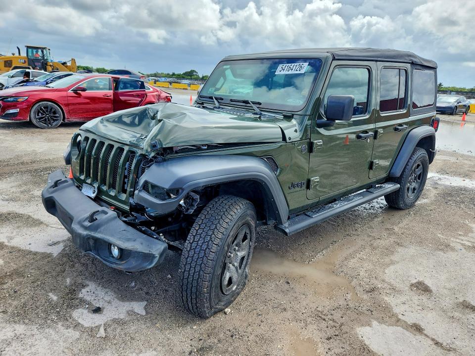 Aukcja sprzedaży 2023 Jeep Wrangler, vin: 1C4HJXDG2PW616774, numer aukcji: 54164126