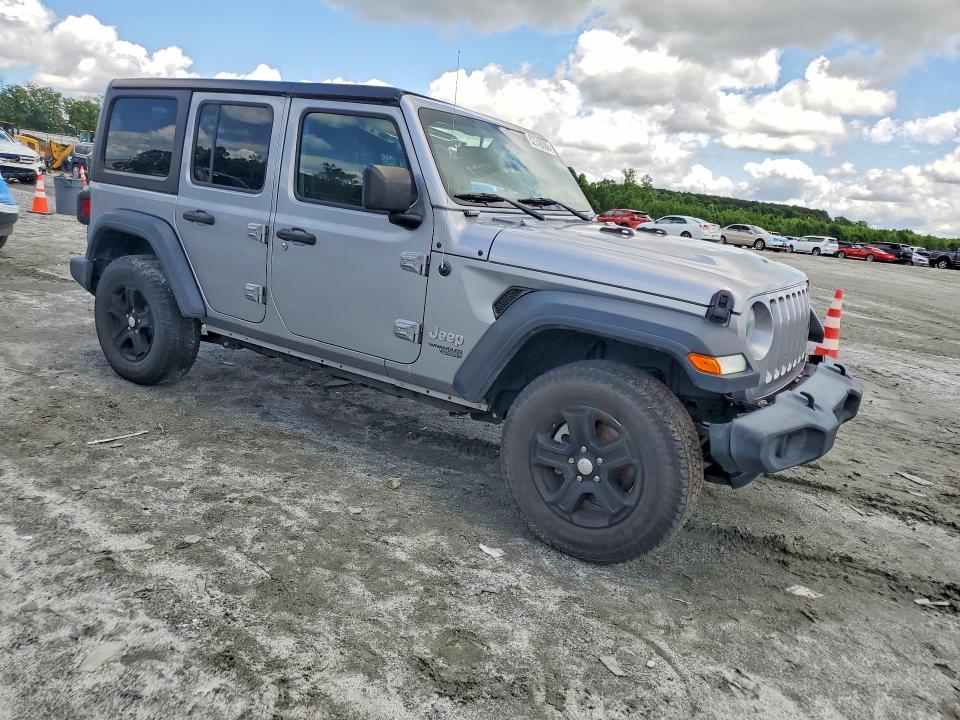 52748086 :رقم المزاد ، 1C4HJXDN4LW126829 vin ، 2020 Jeep Wrangler Unlimited مزاد بيع