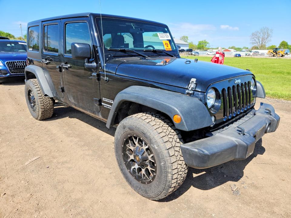 Продаж на аукціоні авто 2017 Jeep Wrangler Unlimited, vin: 1C4BJWDG0HL501951, номер лоту: 53257926