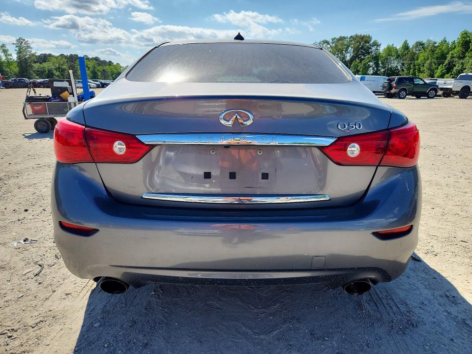 52719736 :رقم المزاد ، JN1BV7AP5EM689261 vin ، 2014 Infiniti Q50 مزاد بيع