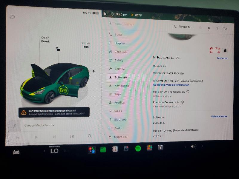 2023 Tesla Model 3 მანქანა იყიდება აუქციონზე, vin: 5YJ3E1EAXPF504170, აუქციონის ნომერი: 54952576
