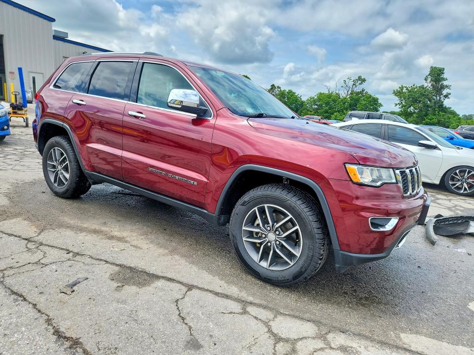 2018 Jeep Grand Cherokee მანქანა იყიდება აუქციონზე, vin: 1C4RJFBG8JC459147, აუქციონის ნომერი: 54637756