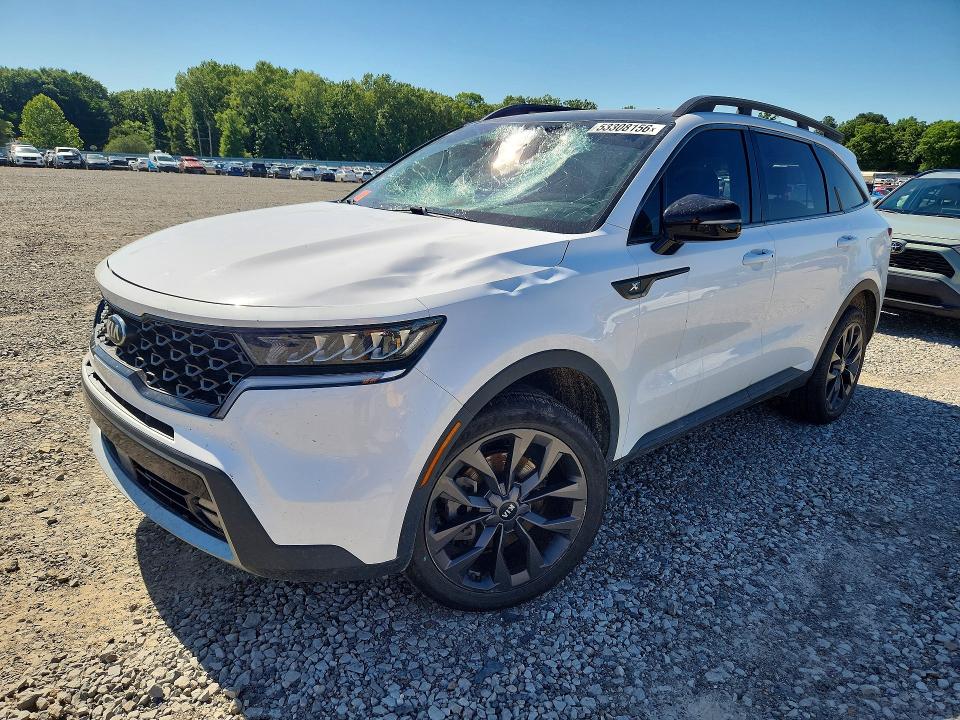 53308156 :رقم المزاد ، 5XYRHDLF3MG063360 vin ، 2021 Kia Sorento مزاد بيع